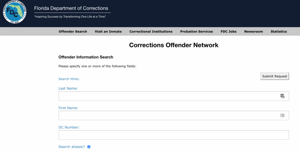 How Do I Look Up an Arrest Record or Inmate Information in Florida?